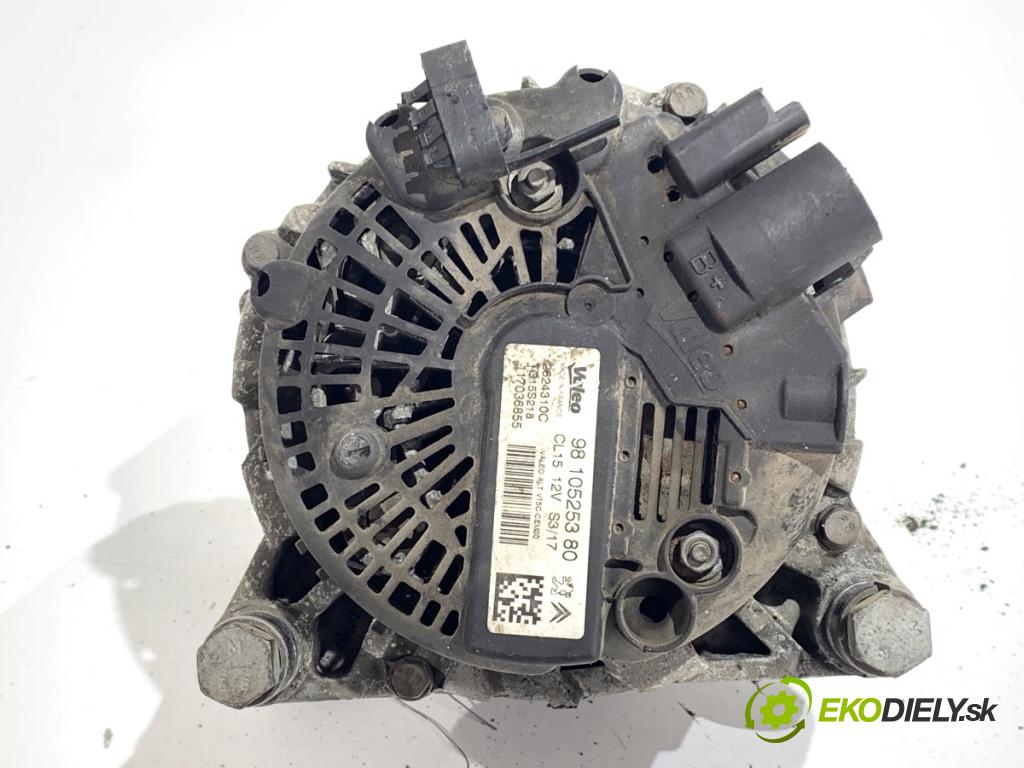 CITROEN C4 PICASSO II nadwozie wielkoprzestrzenne (MPV) 2017 88 kW 1.6 BlueHDi 120 1560 Alternátor 9810525380 (Alternátor)