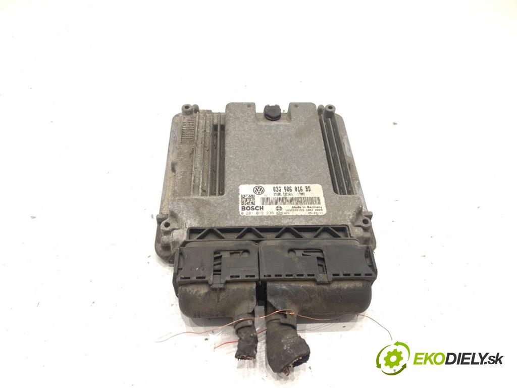SKODA OCTAVIA II Kombi 2005 77 kW 1.9 TDI 4x4 1896 riadiaca jednotka Motor 03G906016BD (Riadiaca jednotka)