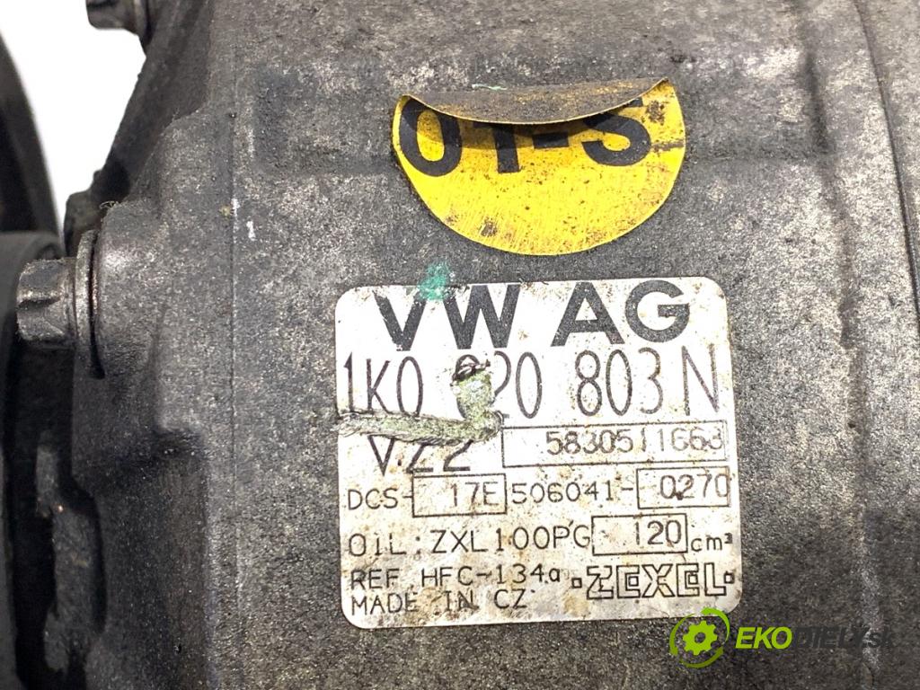 SKODA OCTAVIA II Kombi 2005 77 kW 1.9 TDI 4x4 1896 Kompresor klimatizácie 1K0820803N (Kompresor klimatizácie)