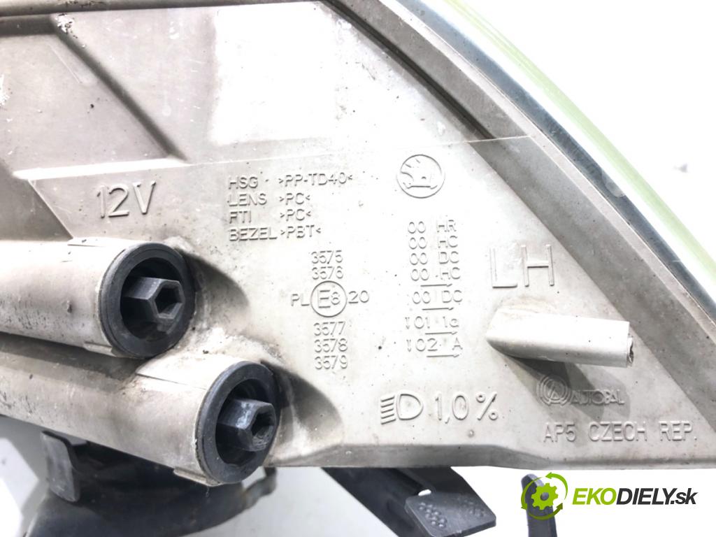 SKODA OCTAVIA II Kombi 2005 77 kW 1.9 TDI 4x4 1896 Svetlomet ľavy predný