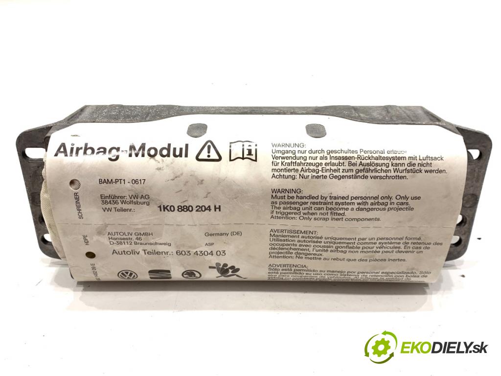 SKODA OCTAVIA II Kombi 2005 77 kW 1.9 TDI 4x4 1896 AirBag spolujezdce 1K0880204H (Airbag)