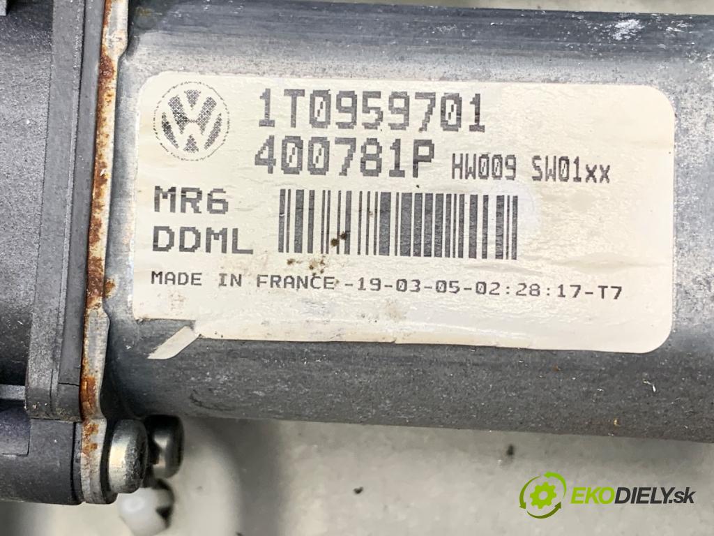 SKODA OCTAVIA II Kombi 2005 77 kW 1.9 TDI 4x4 1896 Mechanizmus okna ľavy predný 1K0959793C