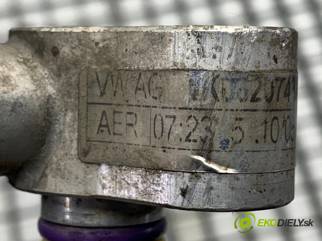 SKODA OCTAVIA II Kombi 2005 77 kW 1.9 TDI 4x4 1896 rúrka klimatizace 1K0820743AM (Trubka klimatizace)