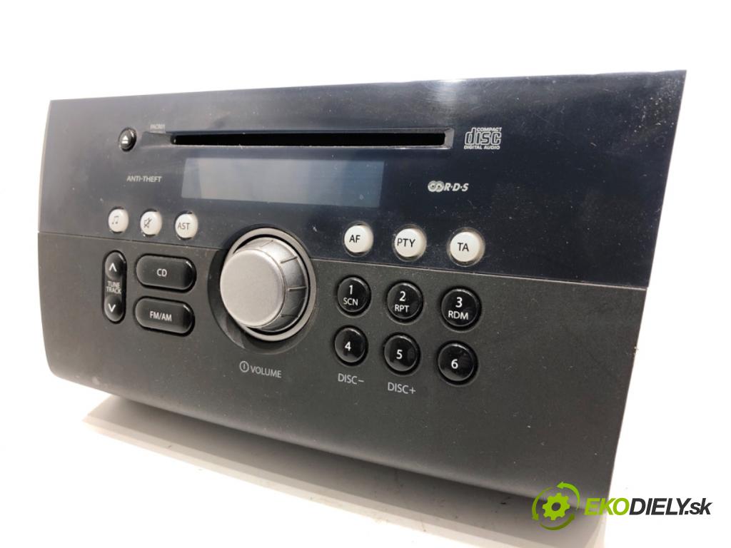 SUZUKI SWIFT III liftback 2006 51 kW 1.3 DDiS (RS 413D) 1248 RADIO 39101-62J0 (Audio zariadenie)