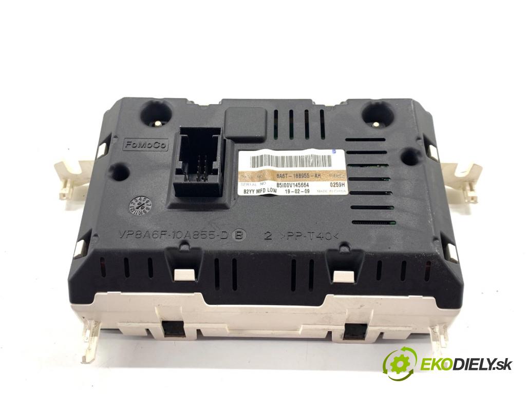 FORD FIESTA MK7 liftback 2009 60 kW 1.25 1242 Dislpej 8A6T-18B955-AH (Prístrojová doska)