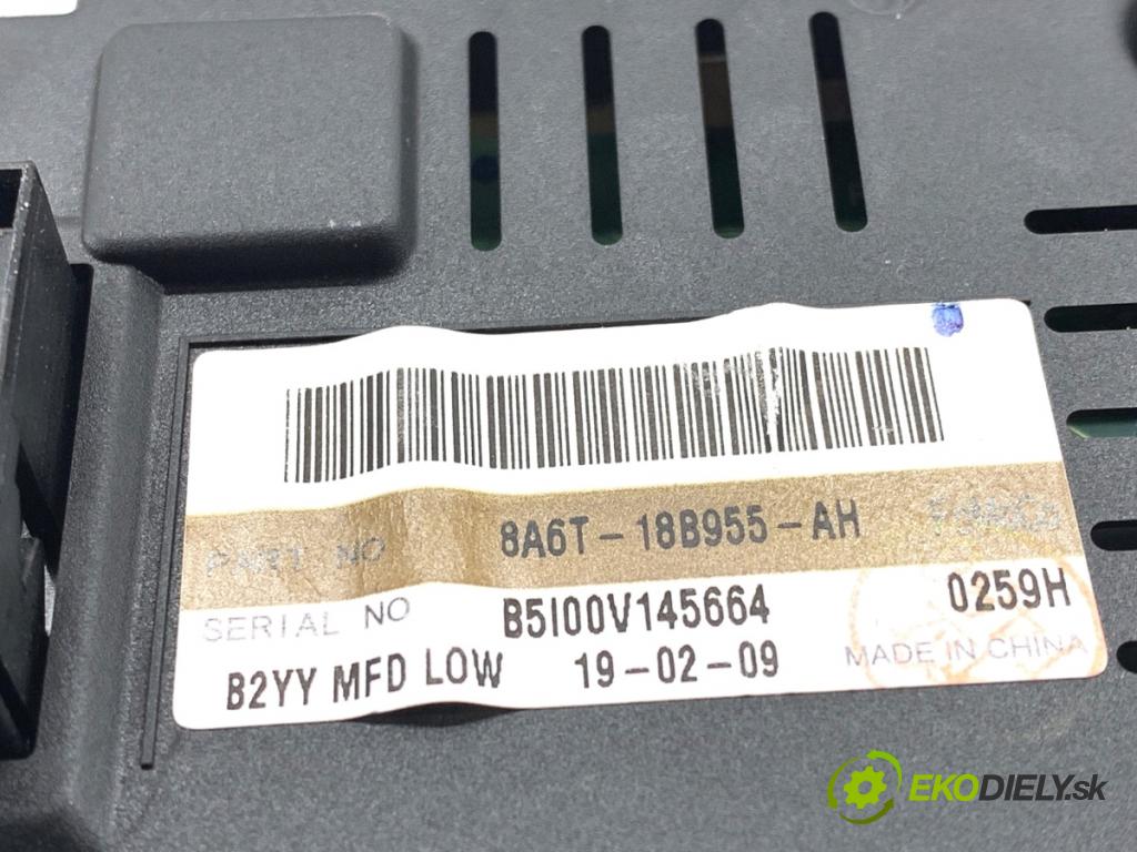 FORD FIESTA MK7 liftback 2009 60 kW 1.25 1242 Dislpej 8A6T-18B955-AH (Prístrojová doska)