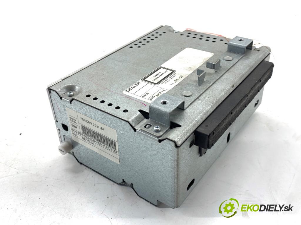 FORD FIESTA MK7 liftback 2009 60 kW 1.25 1242 RADIO 8A6T-18C815-BN (Audio zariadenie)