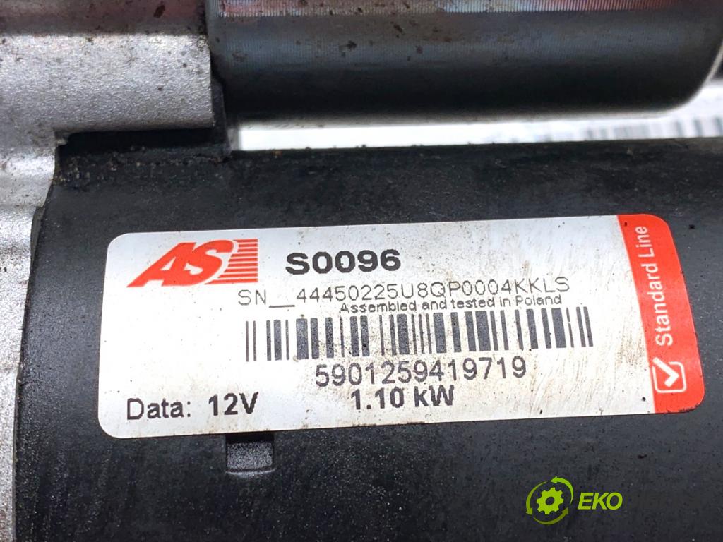 FORD FIESTA MK7 liftback 2009 60 kW 1.25 1242 startér  (Startér)