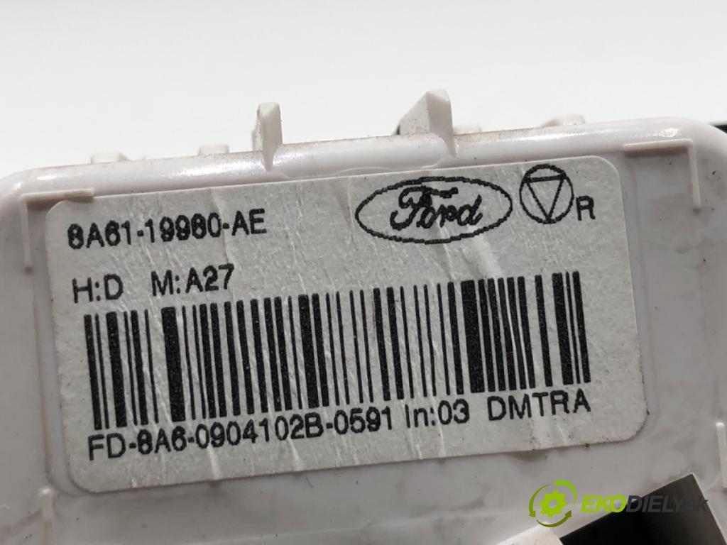 FORD FIESTA MK7 liftback 2009 60 kW 1.25 1242 Panel ovládaní topení 8A61-19980-AE (Páčky pod volantem)