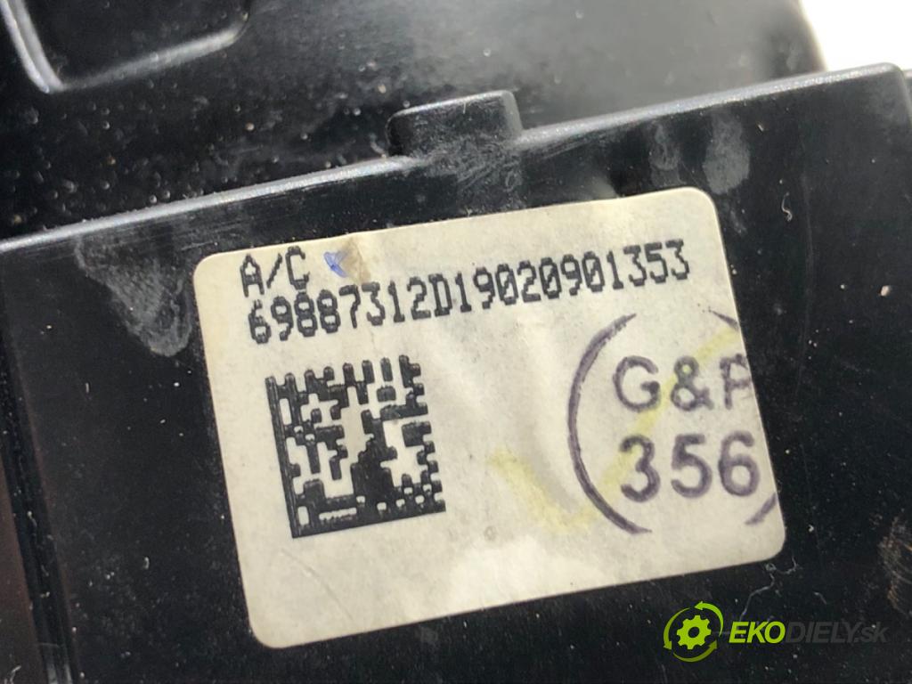 FORD FIESTA MK7 liftback 2009 60 kW 1.25 1242 Panel ovládania kúrenia 8A61-19980-AE (Prepínacie páčky pod volantom)