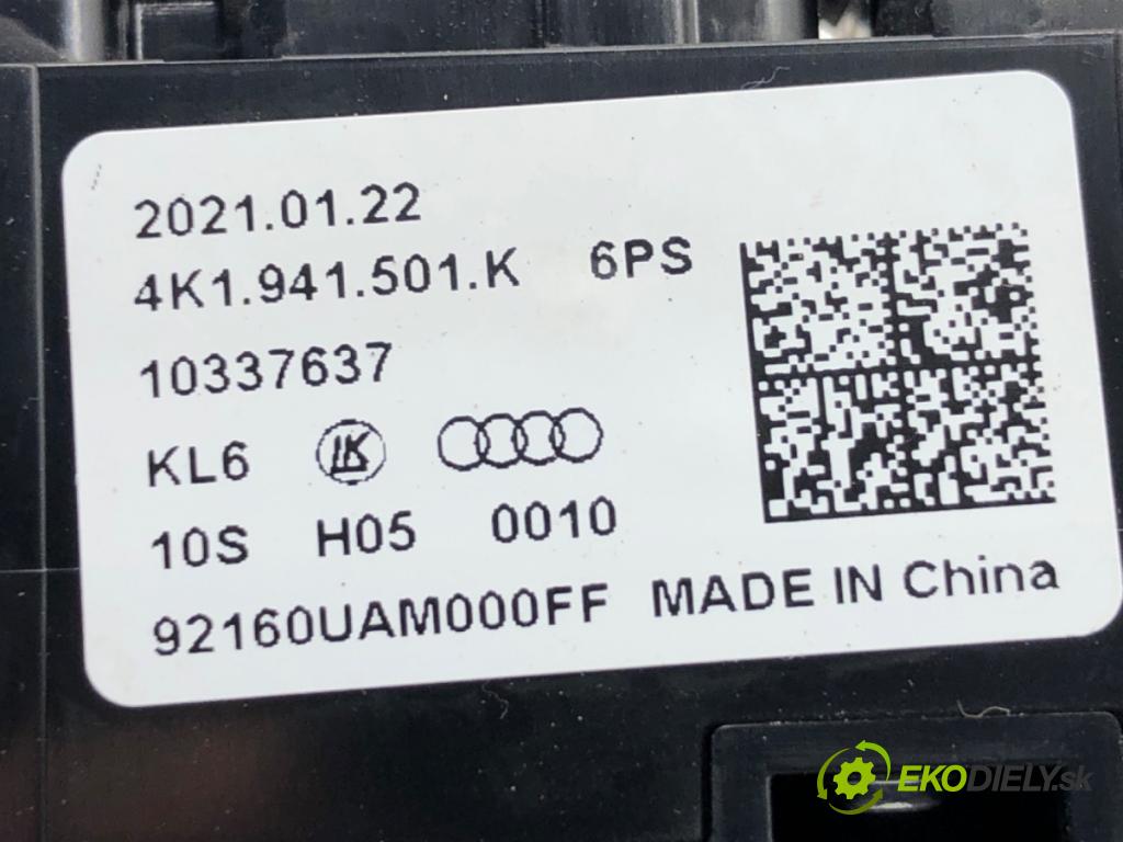 AUDI Q3 II SUV 2021 110 kW 35 TFSI Mild Hybrid 1498 Spínač svetiel 4K1941501K