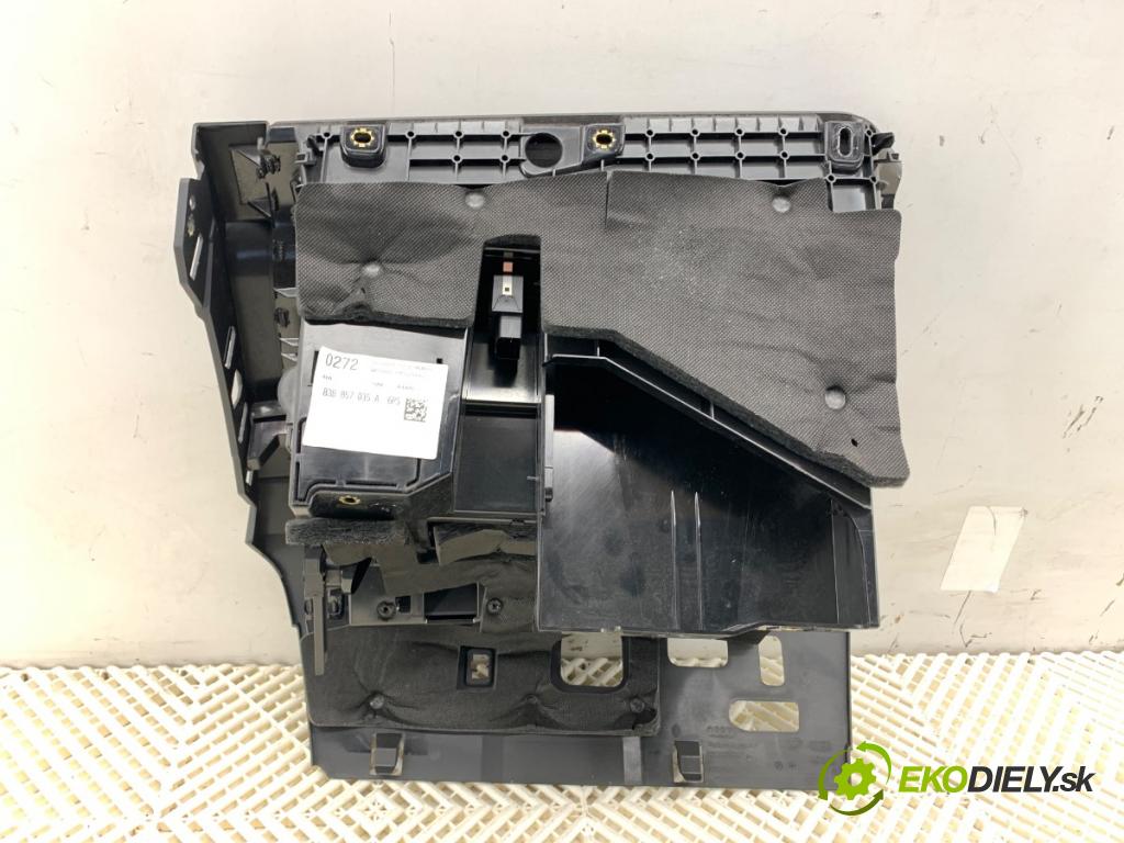 AUDI Q3 II SUV 2021 110 kW 35 TFSI Mild Hybrid 1498 Priehradka, kastlík spolujazdca 83B857035A (Priehradka (kastlík))