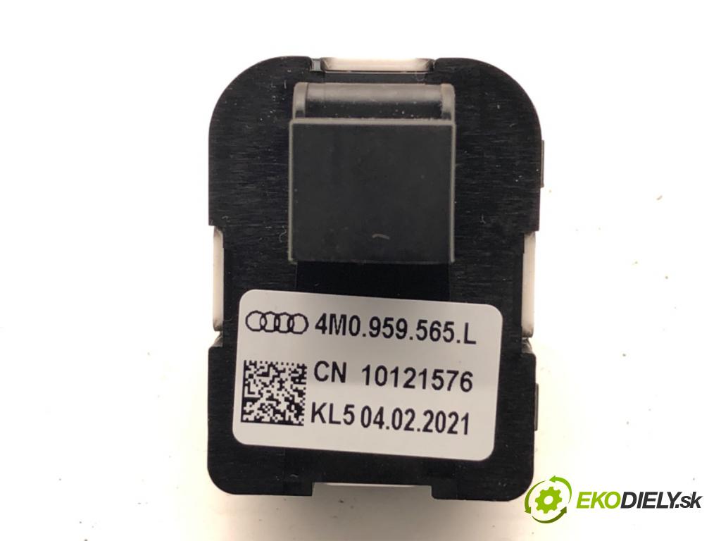 AUDI Q3 II SUV 2021 110 kW 35 TFSI Mild Hybrid 1498 Prepínač nastavenia spätných zrkadiel 4M0959565L (Prepínacie páčky pod volantom)