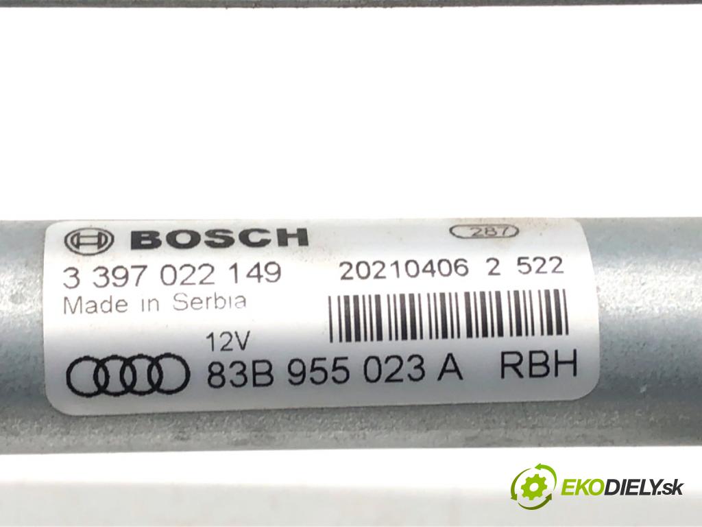 AUDI Q3 II SUV 2021 110 kW 35 TFSI Mild Hybrid 1498 Mechanizmus stieračov predný 83B955023A (Motorček stieračov predný)