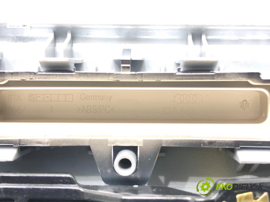 AUDI Q3 II SUV 2021 110 kW 35 TFSI Mild Hybrid 1498 lišty kryt 83A857115 83B853190A (Lišta)