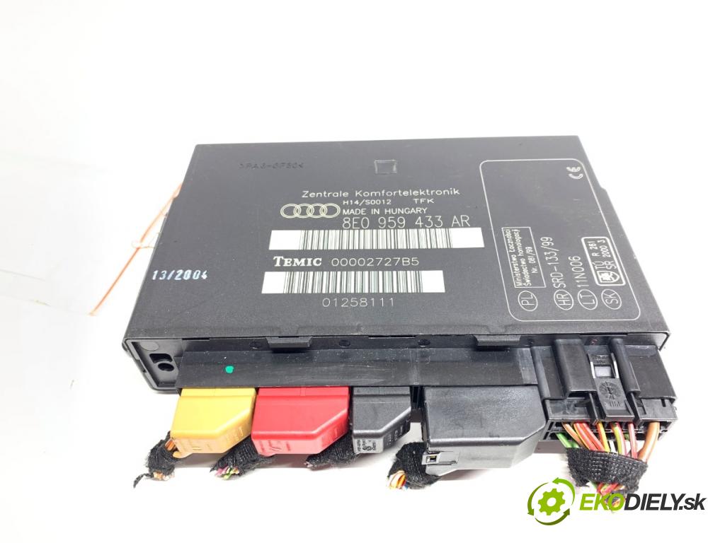AUDI A4 B6 sedan 2004 96 kW 1.9 TDI 1896 Modul komfortu 8E0959433AR (Modul komfortu)