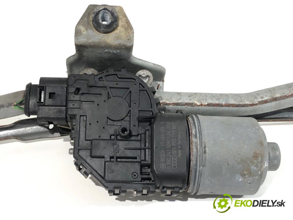 AUDI A4 B6 sedan 2004 96 kW 1.9 TDI 1896 mechanismus stěračů přední část 0390241509 (Motorek stěračů přední)