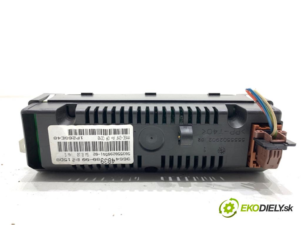 PEUGEOT 207 Kombi 2008 88 kW 1.6 16V 1598 Dislpej 9664483980 (Prístrojová doska)