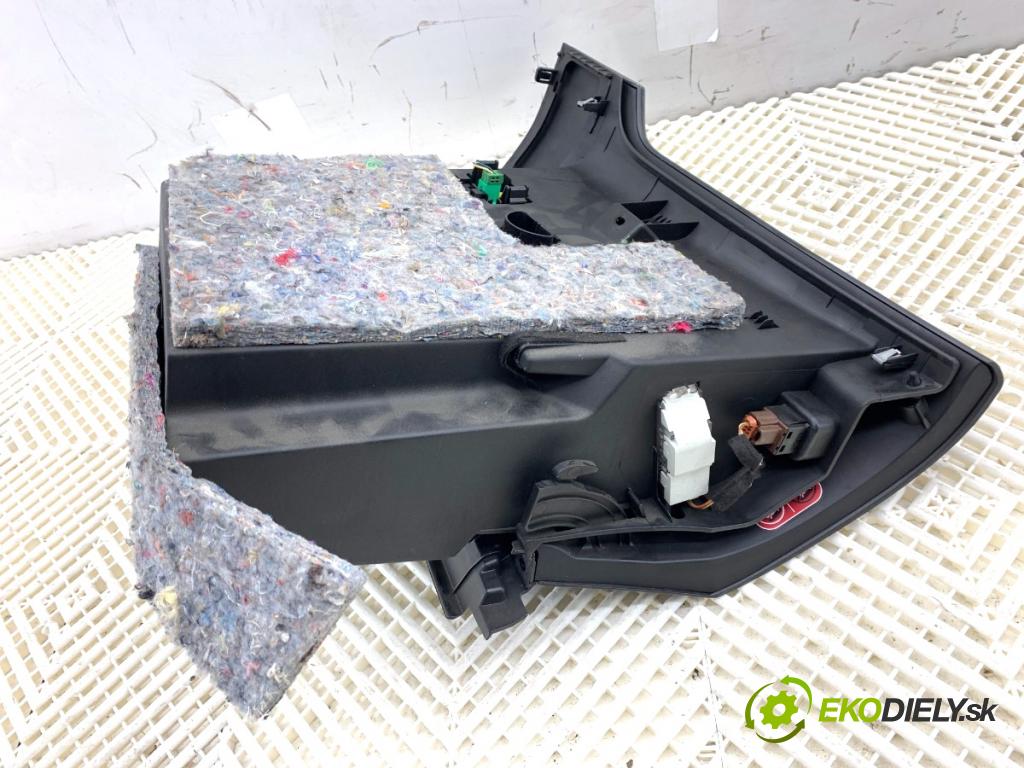 PEUGEOT 207 Kombi 2008 88 kW 1.6 16V 1598 Priehradka, kastlík spolujazdca (Priehradka (kastlík))