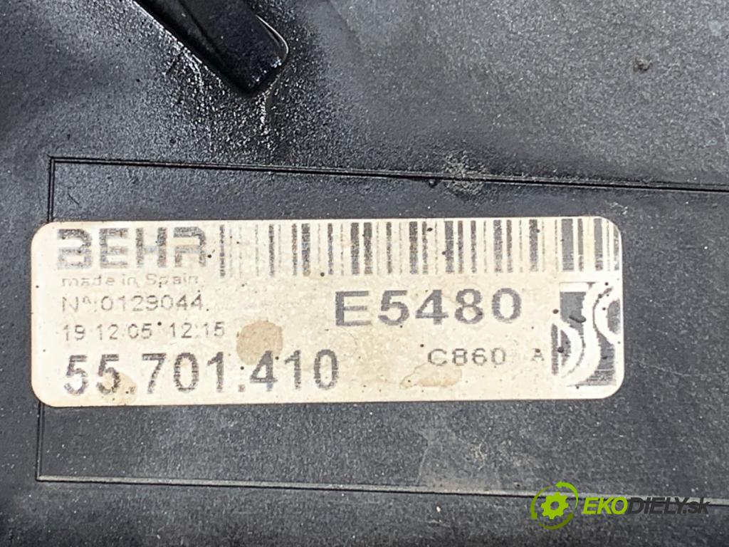 FIAT GRANDE PUNTO liftback 2006 57 kW 1.4 (199AXB11, 199AXB1A, 199BXB1A, 199AXL1A) 1368 ventilátor chladiče 55701410 (Ventilátor)
