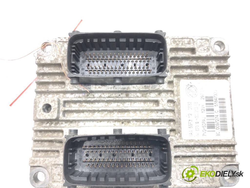 FIAT GRANDE PUNTO liftback 2006 57 kW 1.4 (199AXB11, 199AXB1A, 199BXB1A, 199AXL1A) 1368 riadiaca jednotka Motor 51847330 (Riadiaca jednotka)