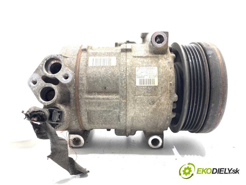 FIAT GRANDE PUNTO liftback 2006 57 kW 1.4 (199AXB11, 199AXB1A, 199BXB1A, 199AXL1A) 1368 kompresor klimatizace 55194880 (Kompresor klimatizace)