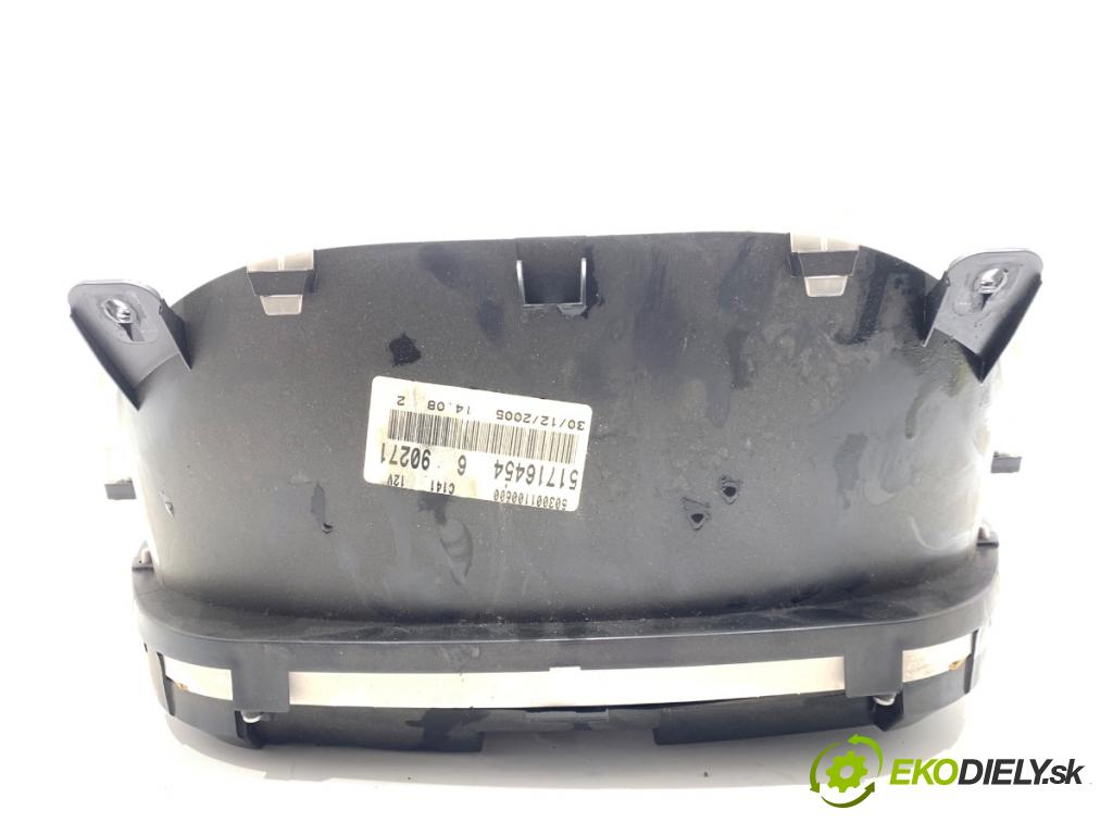 FIAT GRANDE PUNTO liftback 2006 57 kW 1.4 (199AXB11, 199AXB1A, 199BXB1A, 199AXL1A) 1368 Prístrojovka 51716454 (Prístrojová doska)