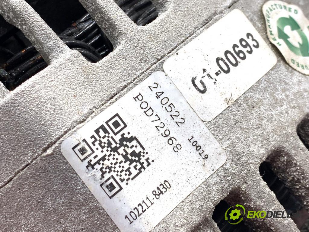 FIAT GRANDE PUNTO liftback 2006 57 kW 1.4 (199AXB11, 199AXB1A, 199BXB1A, 199AXL1A) 1368 Alternátor  (Alternátor)