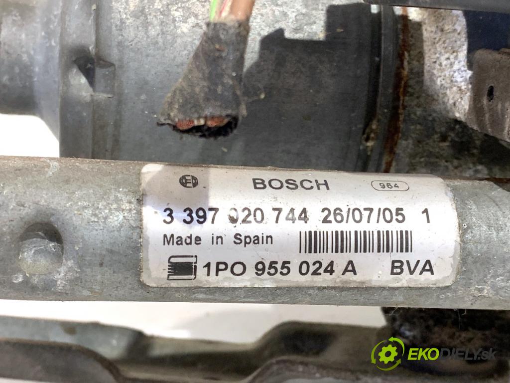 SEAT LEON II liftback 2005 77 kW 1.9 TDI 1896 Mechanizmus stieračov pravy predný 1P0955024A