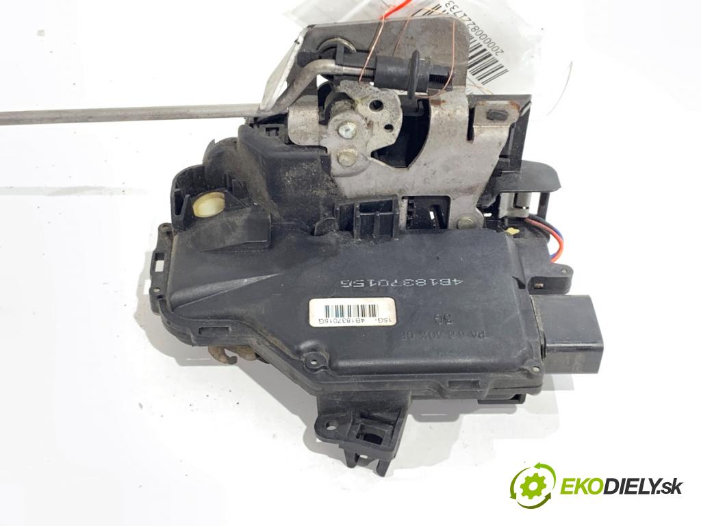 AUDI A4 B6 sedan 2002 74 kW 1.9 TDI 1896 zámok Dvere ľavy predný 4B1837015G