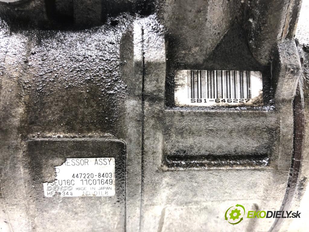 AUDI A4 B6 sedan 2002 74 kW 1.9 TDI 1896 Kompresor klimatizácie 447220-8403 (Kompresor klimatizácie)