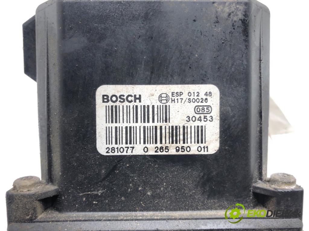 AUDI A4 B6 sedan 2002 74 kW 1.9 TDI 1896 Pumpa ABS 0265950011 (Pumpa ABS)