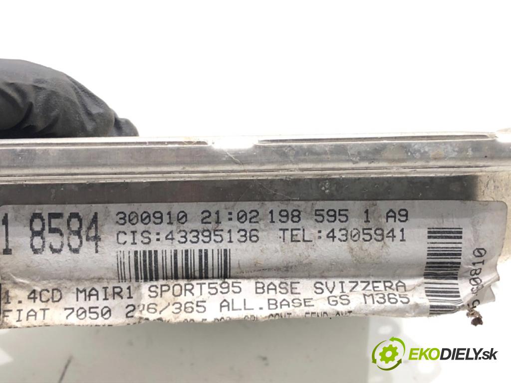 FIAT BRAVO II liftback 2010 103 kW 1.4 16V (198AXS1B) 1368 riadiaca jednotka Motor 51886081 (Riadiaca jednotka)