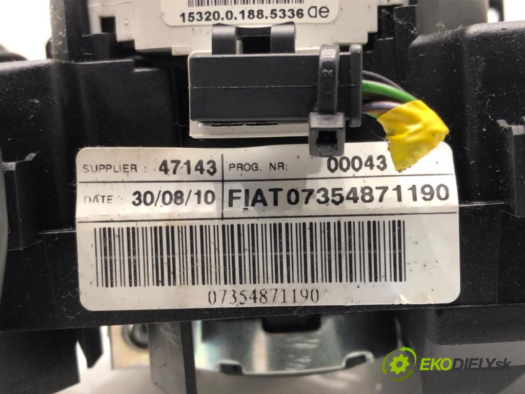 FIAT BRAVO II liftback 2010 103 kW 1.4 16V (198AXS1B) 1368 Prepínač kombinovaný 07354871190 (Prepínacie páčky pod volantom)