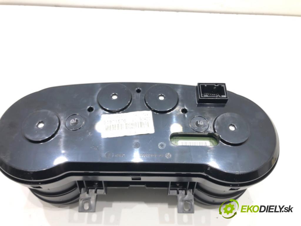 FIAT BRAVO II liftback 2010 103 kW 1.4 16V (198AXS1B) 1368 Prístrojovka 51871576 (Prístrojová doska)
