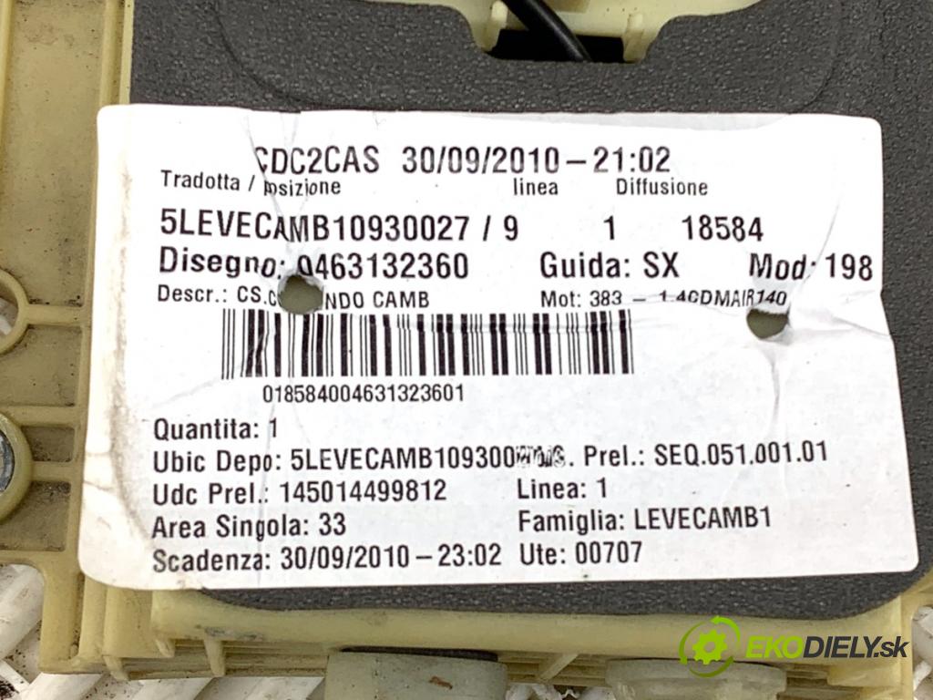 FIAT BRAVO II liftback 2010 103 kW 1.4 16V (198AXS1B) 1368 Kulisa  (Rýchlostná páka (kulisa))