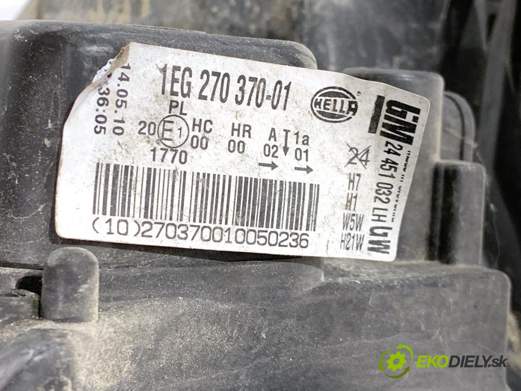 OPEL ASTRA H Kombi 2010 59 kW 1.7 CDTI (L35) 1686 Svetlomet ľavy predný 24451032