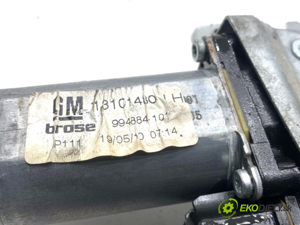 OPEL ASTRA H Kombi 2010 59 kW 1.7 CDTI (L35) 1686 Mechanizmus okna ľavy predný 13101480