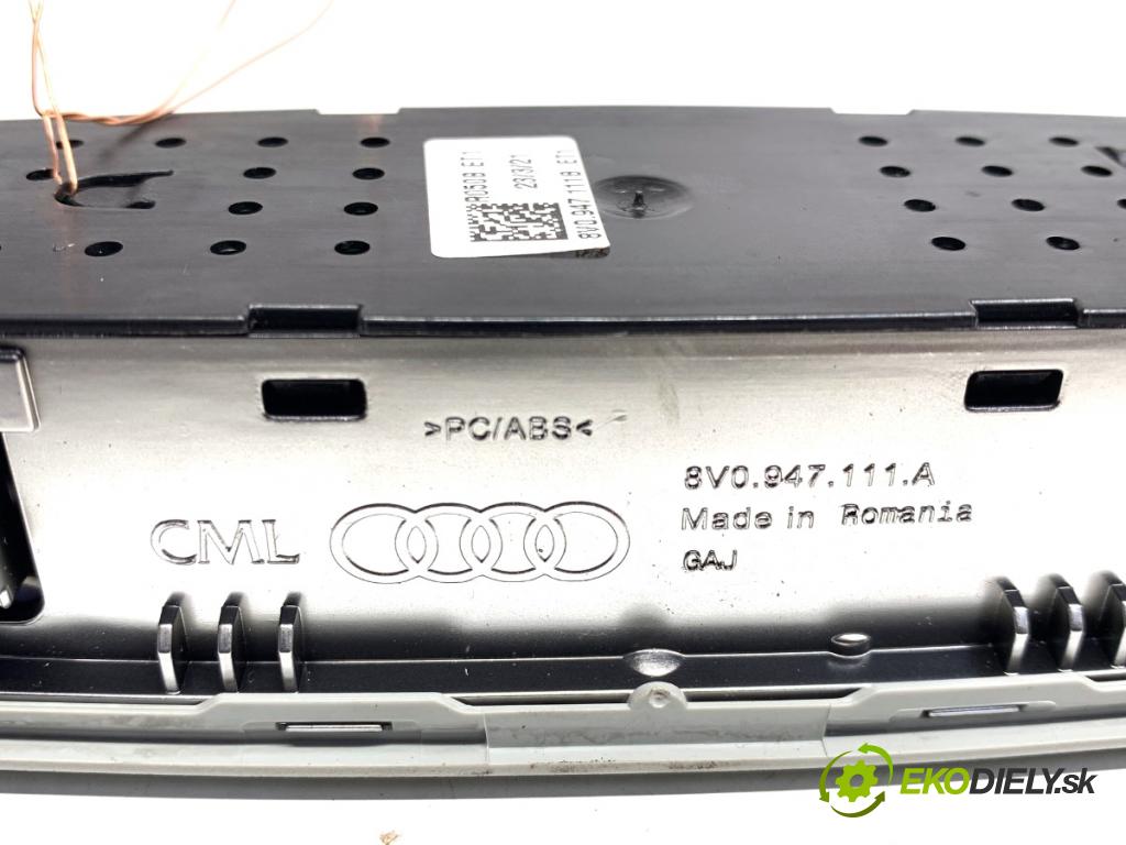 AUDI Q3 II SUV 2021 110 kW 35 TFSI Mild Hybrid 1498 Svetlo stropné 8V0947111B