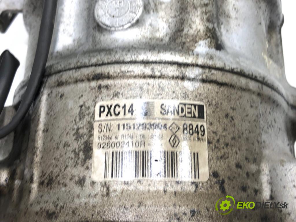 RENAULT MEGANE IV liftback 2019 85 kW 1.5 Blue dCi 115 (B9A6) 1461 kompresor klimatizace 926002410R (Kompresor klimatizace)