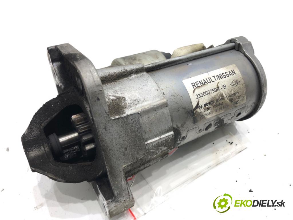 RENAULT MEGANE IV liftback 2019 85 kW 1.5 Blue dCi 115 (B9A6) 1461 Štartér 233003759R (Štartér)