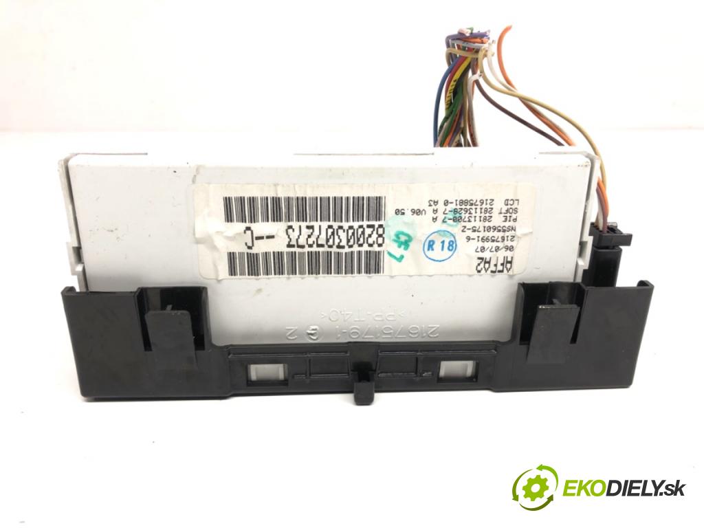 RENAULT CLIO III liftback 2007 55 kW 1.2 16V (BR02, BR0J, BR11, CR02, CR0J, CR11) 1149 Dislpej 8200307273 (Prístrojová doska)