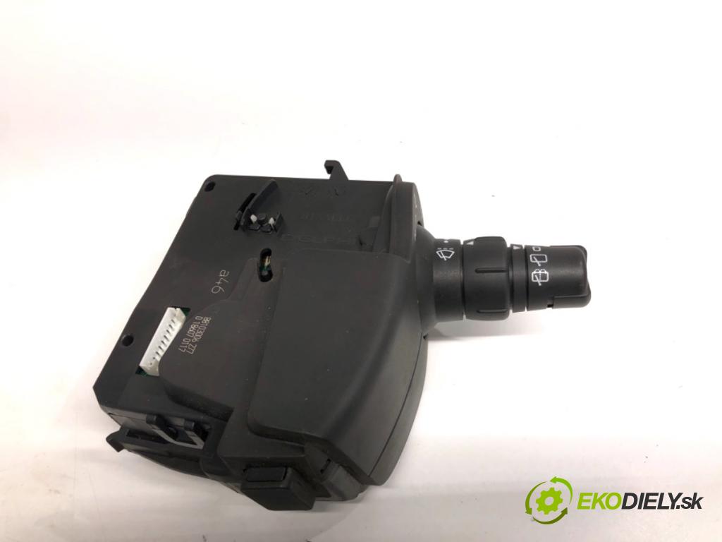 RENAULT CLIO III liftback 2007 55 kW 1.2 16V (BR02, BR0J, BR11, CR02, CR0J, CR11) 1149 Prepínač stieračov 88103006 (Prepínacie páčky pod volantom)