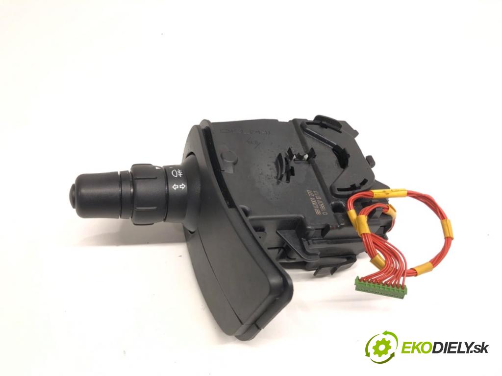 RENAULT CLIO III liftback 2007 55 kW 1.2 16V (BR02, BR0J, BR11, CR02, CR0J, CR11) 1149 Prepínač smeroviek 88102001 (Prepínacie páčky pod volantom)