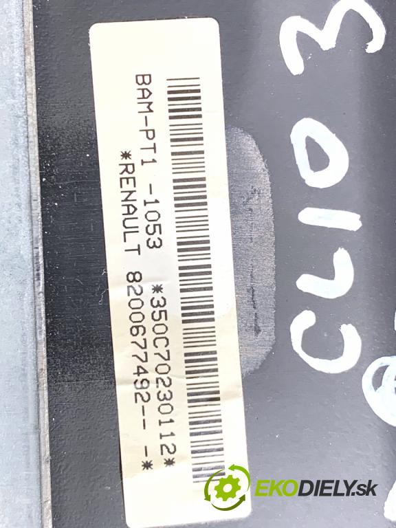 RENAULT CLIO III liftback 2007 55 kW 1.2 16V (BR02, BR0J, BR11, CR02, CR0J, CR11) 1149 AirBag volantu 8200677492 (Airbag)