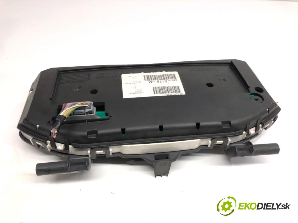 RENAULT CLIO III liftback 2007 55 kW 1.2 16V (BR02, BR0J, BR11, CR02, CR0J, CR11) 1149 Prístrojovka 8200715178 (Prístrojová doska)