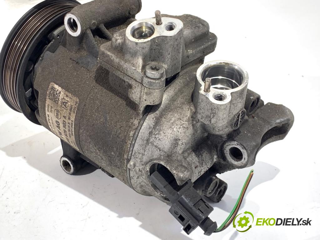VW POLO V liftback 2010 55 kW 1.2 TDI 1199 kompresor klimatizace 5N0820803A (Kompresor klimatizace)