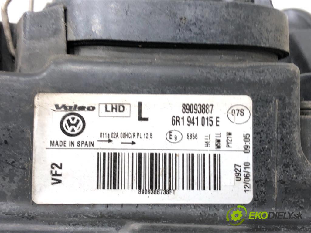 VW POLO V liftback 2010 55 kW 1.2 TDI 1199 Svetlomet ľavy predný 6R1941015E
