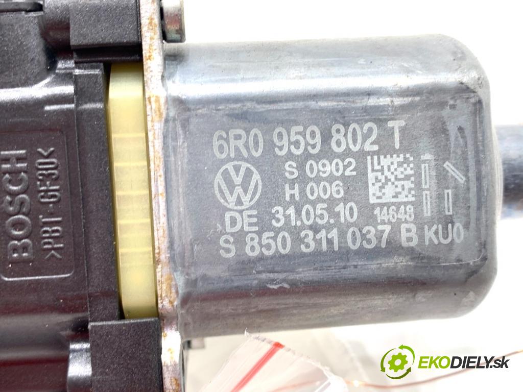 VW POLO V liftback 2010 55 kW 1.2 TDI 1199 Motor sťahovania okna pravy predný 6R0959802T