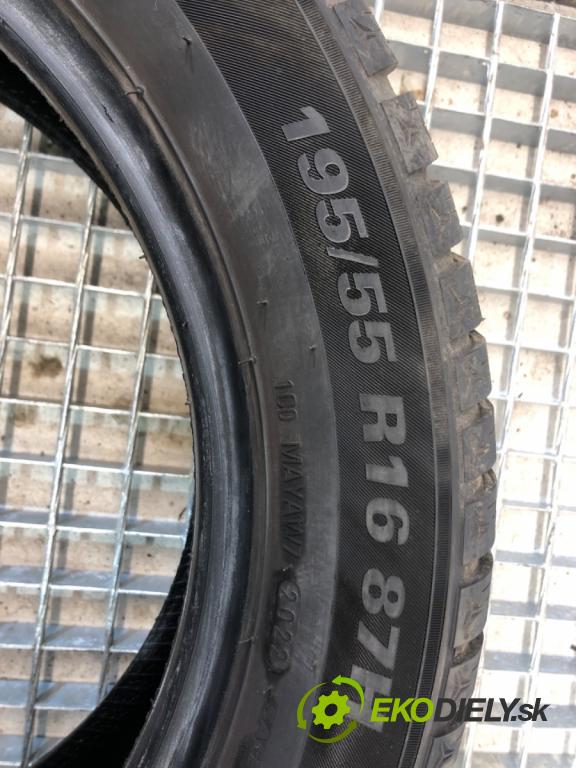 --- ---      PNEUMATIKA: zima 2X 195/55 16" KUMHO
